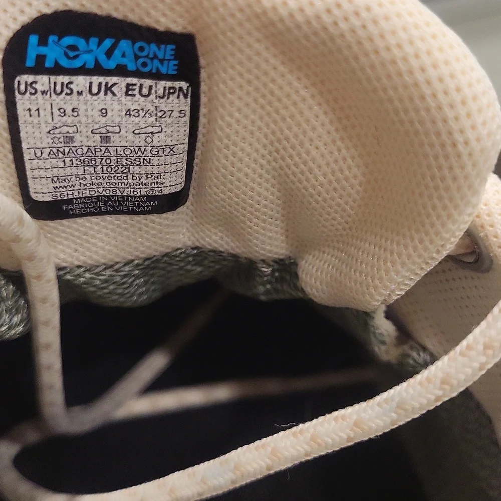 Hoka One One Men's Athletic Sneakers in Off-White/Cream